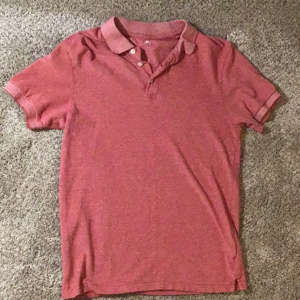 Red Men’s Old Navy Collared Shirt